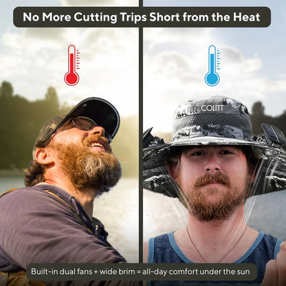 VoltCap Co ™ Ultralight Solar Fan Hat