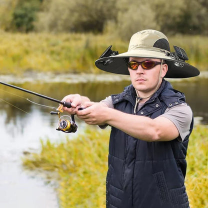VoltCap Co ™ Ultralight Solar Fan Hat