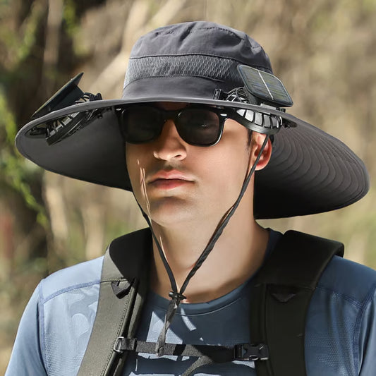 VoltCap Co ™ Ultralight Solar Fan Hat